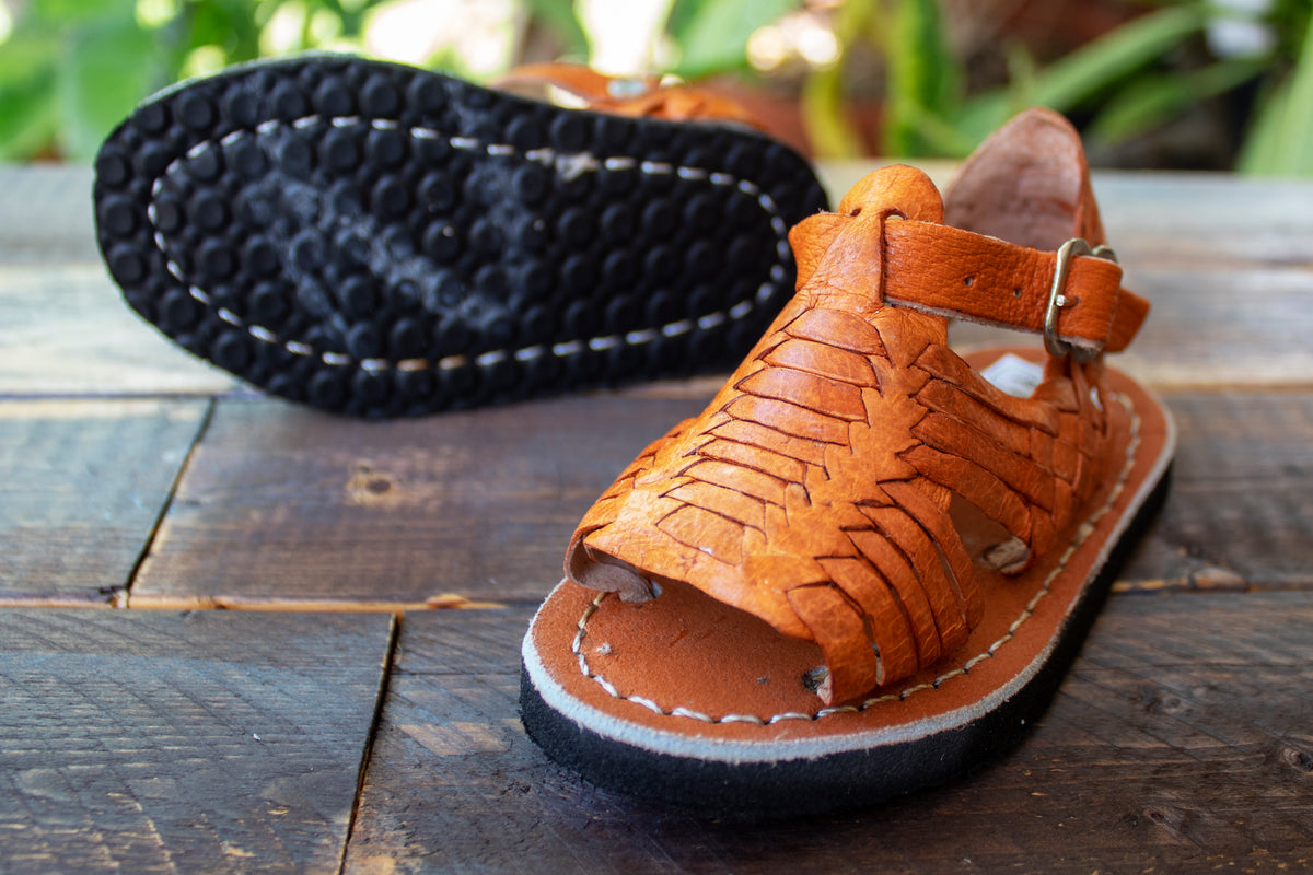 Mexican huaraches for online baby girl