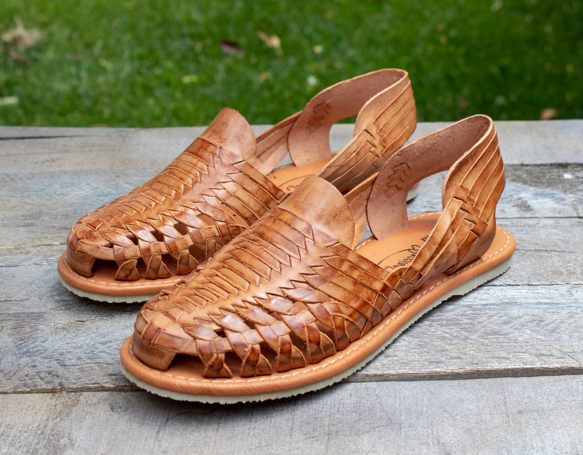 Tan store huaraches womens