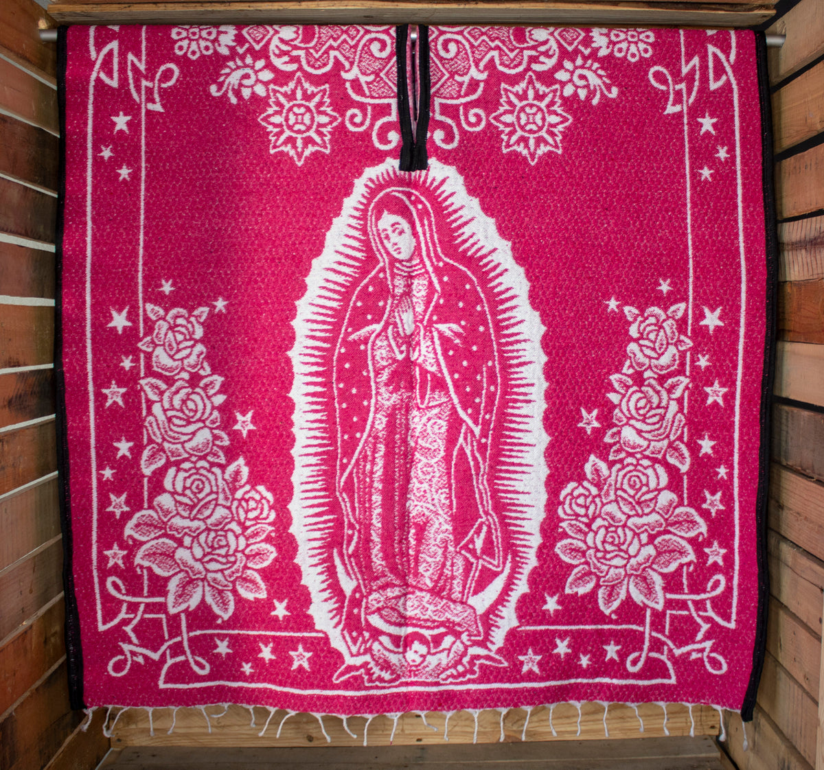 Mexico with Virgin Mary Patch - Sarape Sashes