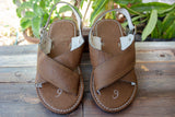 MENS LEATHER 2 STRAP MEXICAN SANDALS