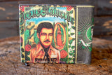 JESUS MALVERDE LASER PRINTED LEATHER BIFOLD WALLET