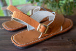 MENS LEATHER 2 STRAP MEXICAN SANDALS