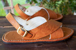 MENS LEATHER 2 STRAP MEXICAN SANDALS