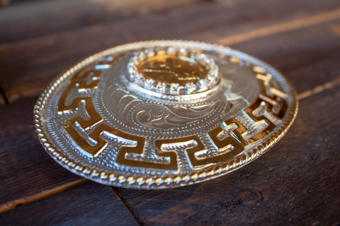 Mexico Oval Belt Buckle