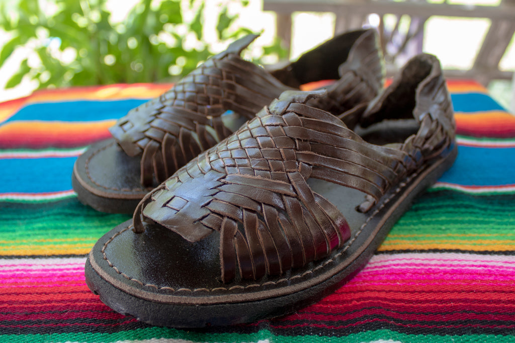 Women's Leather Huarache Sandals