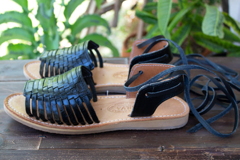 Chamula™ Chichen Open-Toe Huarache Sandals
