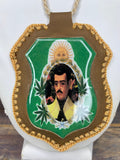 JESUS MALVERDE NECKLACE Sinaloa narco saint good luck charm