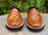 Boys WALKER TODDLER leather Mocassin casual MEXICAN Shoe Sandals