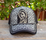 SAN JUDAS St Jude embroidered SNAPBACK adjustable hat trucker cap