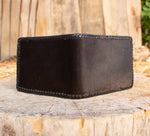 Real COWHIDE NATURAL HAIR cowboy leather western wallet