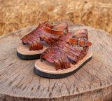 Baby Walker toddler BOYS girls brown MEXICAN SANDALS huaraches