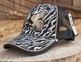 ROOSTER Gallo Cockfighting western EMBROIDERED HAT adjustable trucker mesh cap