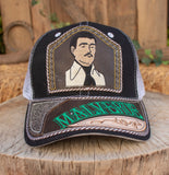 JESUS MALVERDE embroidered SNAPBACK Cowhair adjustable hat trucker cap Sinaloa