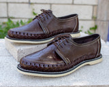 MENS LEATHER CASUAL ARTISAN MEXICAN DRESS SHOE