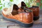 MENS LEATHER MEXICAN SHOE HUARACHE SANDALS