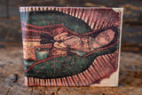 VIRGEN DE GUADALUPE VIRGIN MARY LASER PRINTED LEATHER BIFOLD WALLET